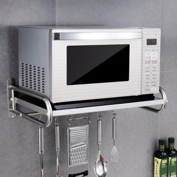 U型不锈钢厨房加厚微波炉置物架五金壁挂墙式烤箱架子,厨房/烹饪用具,微波炉置物架,淘宝优惠券,粉丝福利购,淘宝优惠卷