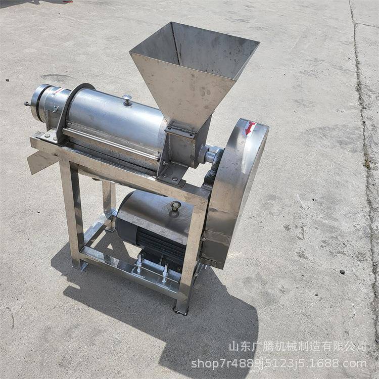 工业水果柠檬榨汁机橄榄青梅去核榨汁机生姜苹果菠萝大型打汁机