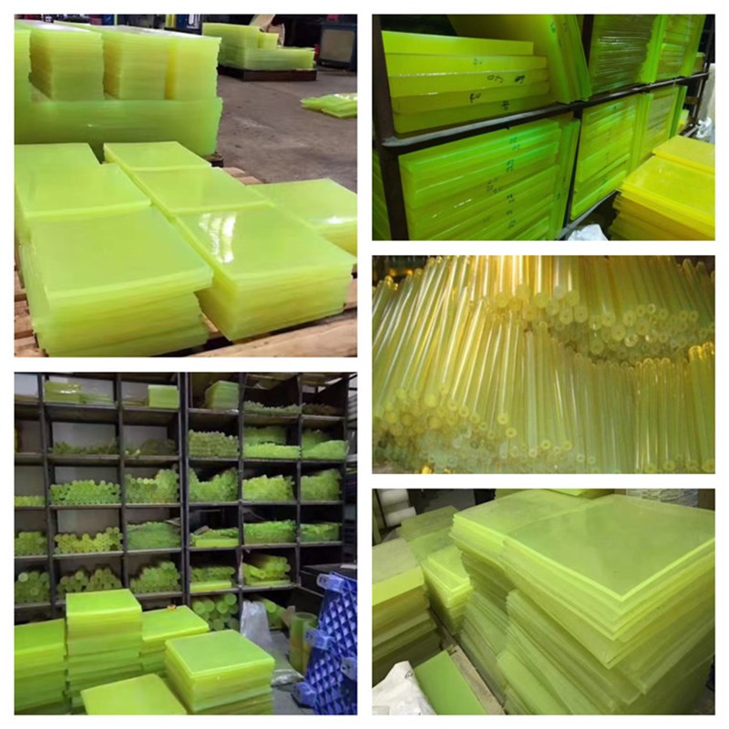 聚氨酯优力减震垫片牛筋缓冲板弹簧pu块胶棒防撞定制限位板垫加工