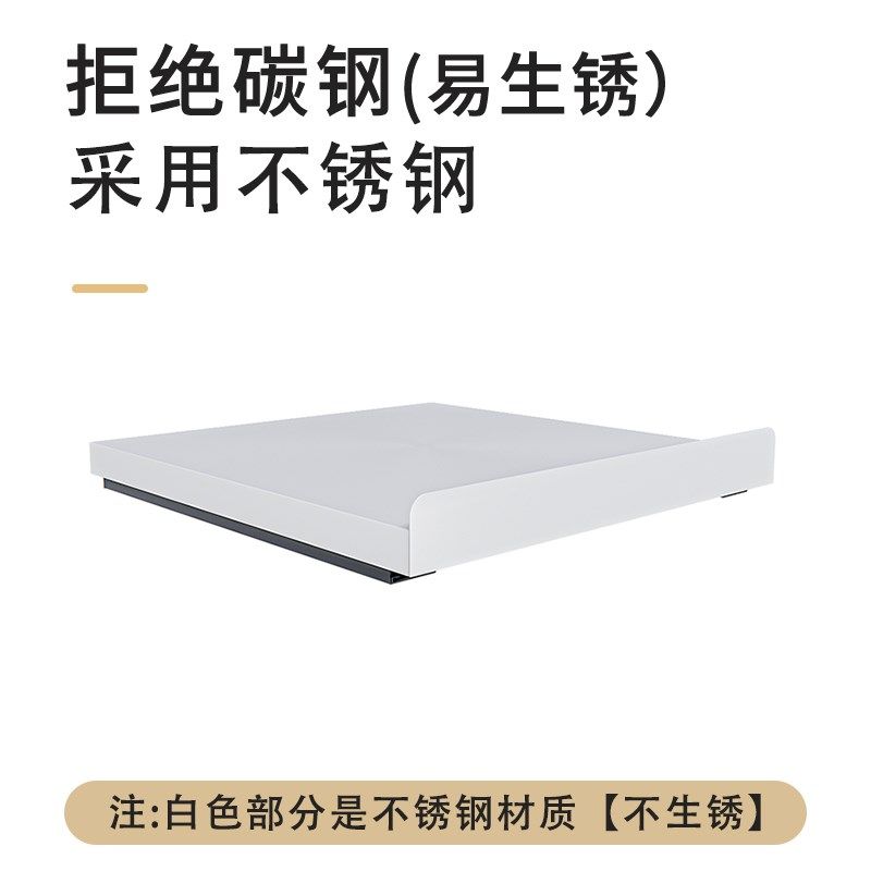 内衣内裤小型洗衣机置物架阳台柜内抽拉式滑轨底座浴室收纳架定制