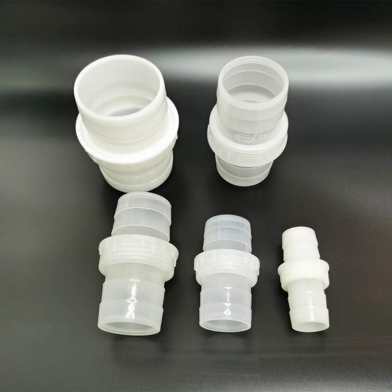 螺纹无皮垫塑料水带软管快速接头4分6分1寸-4寸园林浇地灌溉接头