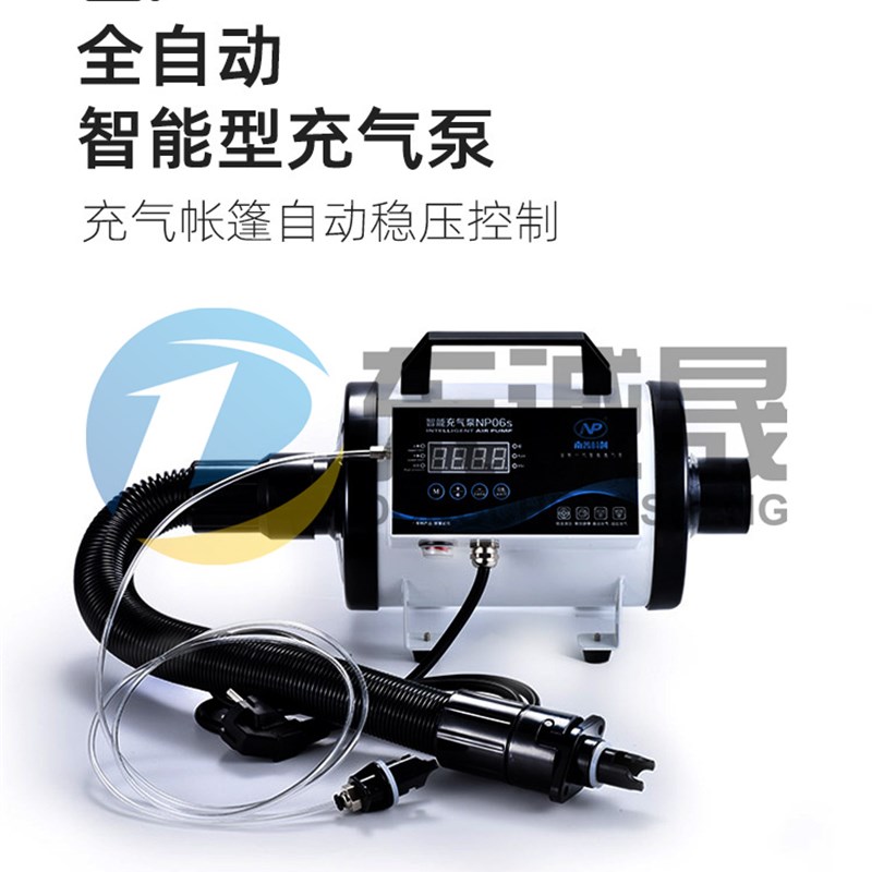 NP06S 全自动智能打气机帐篷气模实验蹦蹦云精准补气排.气测压控