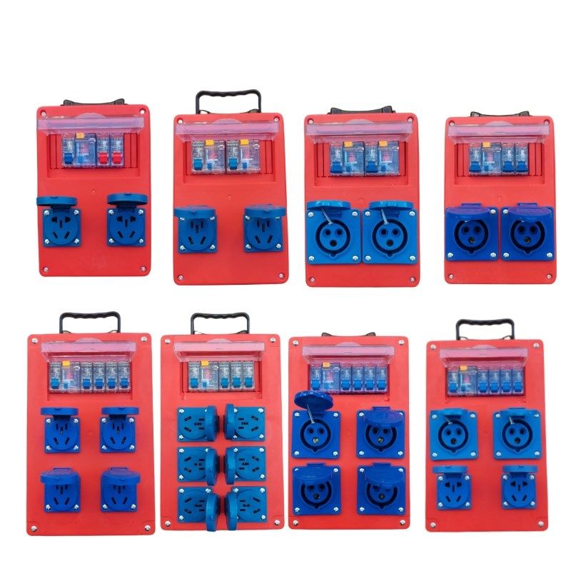 工地临时用电手提箱插座三级箱220V单相防爆工业插10A16A五孔电箱,电子/电工,配电控制柜/控制箱,淘宝优惠券,粉丝福利购,淘宝优惠卷