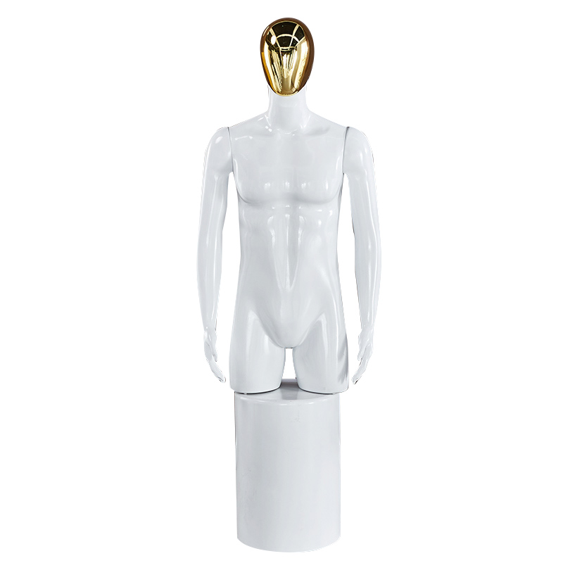 男半身模特带腿服装店展示台打板设计塑料男模人体,模型,人台假人