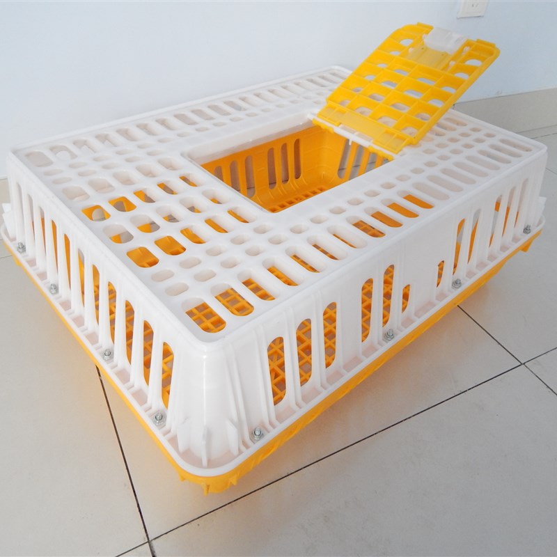 鸡笼周转箱 鸡笼子运输养殖塑料家用大号特大筐 成鸡鸭鹅鸽子兔笼