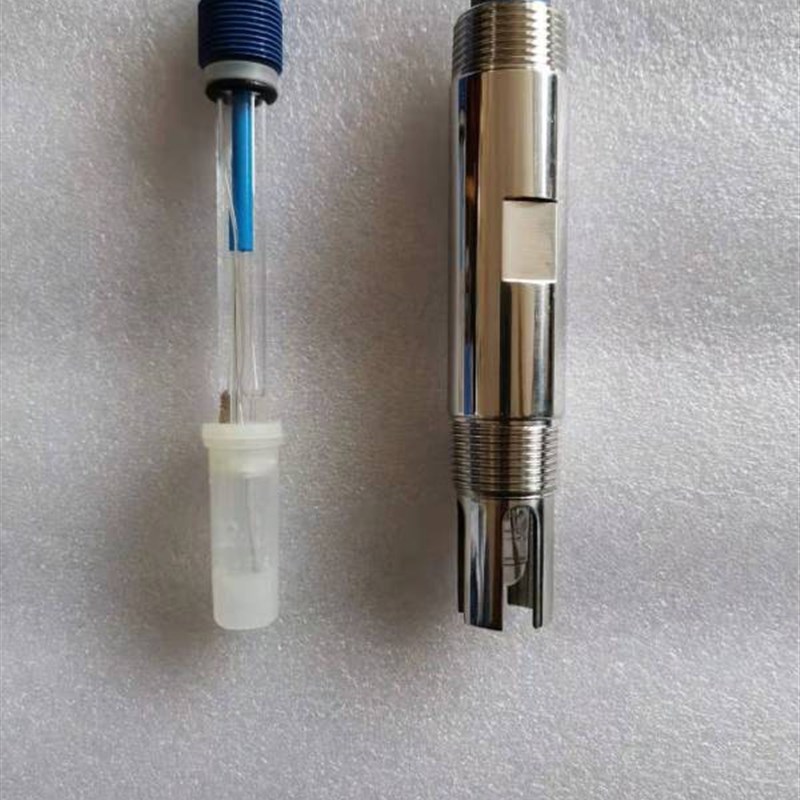 pH计304护套,pG13.5玻璃电极专用保护套耐高温不锈刚酸度计护套