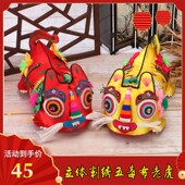 非遗五毒布老虎民间工艺礼品摆饰结婚纯手工缝制刺绣婴儿百天满月