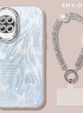 适用华为nova14ultra手机壳女款nova13pro保护套全包novo12硅胶11防摔8高级7se活力版渐变9蝴蝶10软14pro外壳