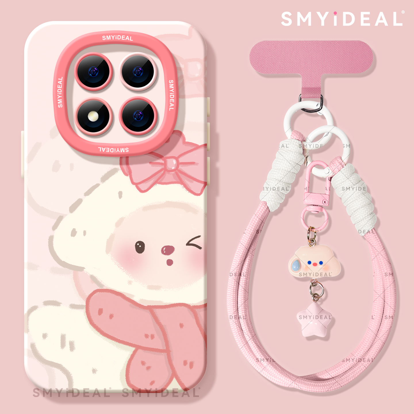 适用红米note15pro手机壳女款note14保护套小米高级note13pro硅胶防摔10por+全包13粉色绵羊12turbo软11好看