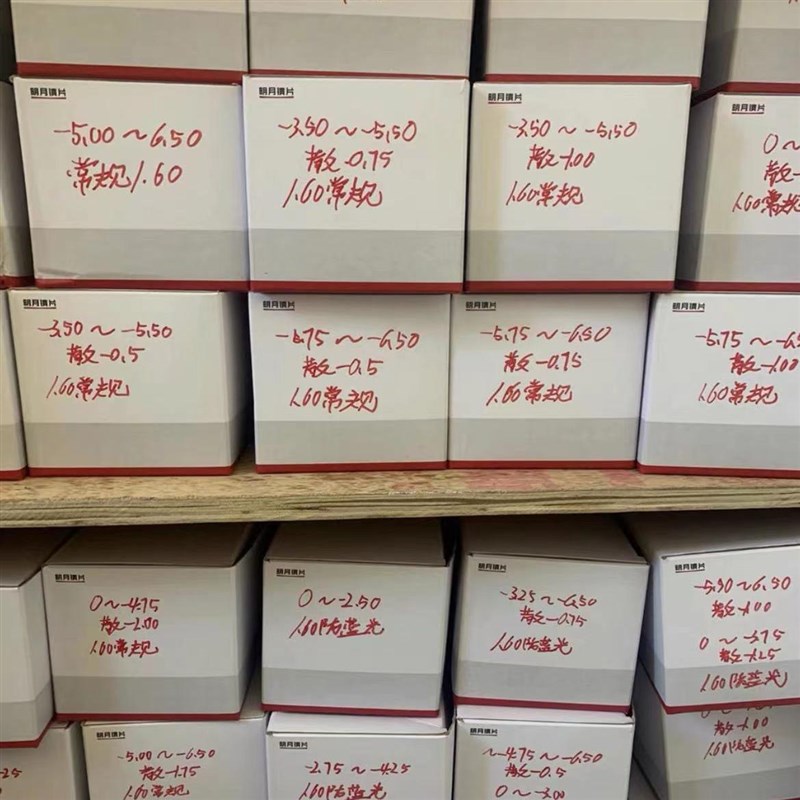 明月镜片超薄1.71防蓝光非球面变色1.67清PMC配眼镜近视镜片