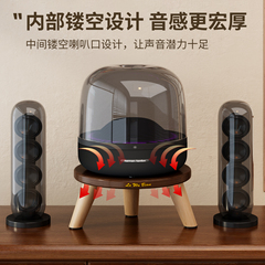 水晶5代4代支架实木脚桌面款哈曼卡顿底座适用于琉璃2/3/4代托盘