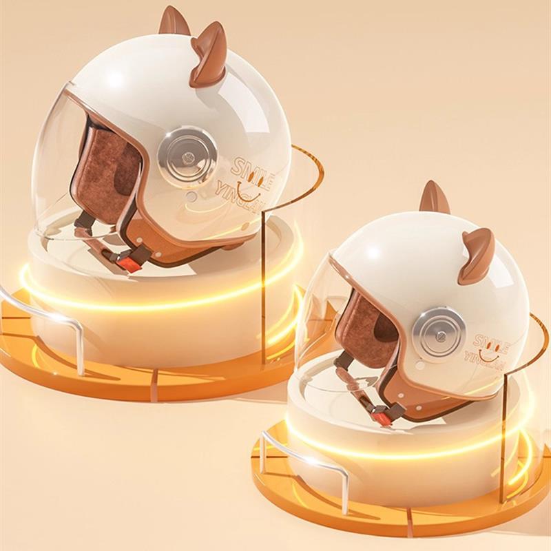 德国摩托车头盔3c认证新国标冬季保暖亲子款安全帽电动摩托车全盔