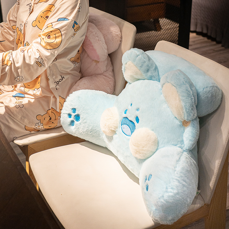 嘟嘟猫腰垫腰枕嘟嘟喵办公室护腰靠垫抱枕座椅靠枕椅子床上靠背垫