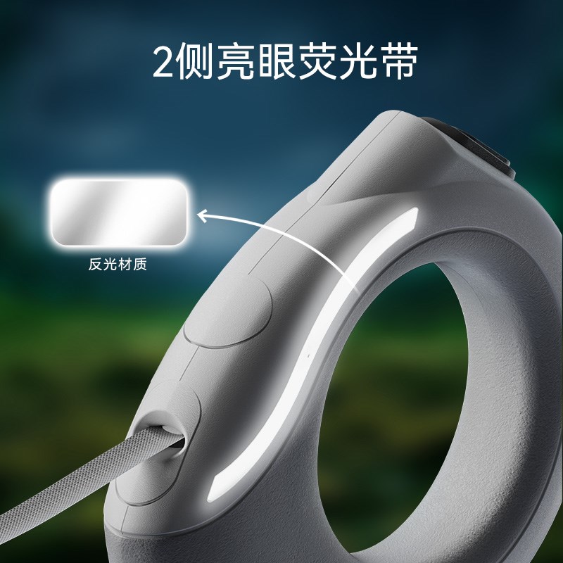 狗狗牵引绳自动伸缩狗绳子遛狗绳中小大型犬牵狗绳狗链宠物用品