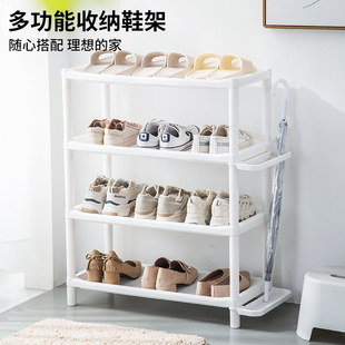 架防尘多功能架子收纳神器宿舍门口玄关浴室家用拖鞋 多层简易鞋 架