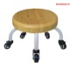 带轮小板凳圆板凳沙发修脚凳矮凳美缝擦地凳垫脚滑轮凳儿童学步凳