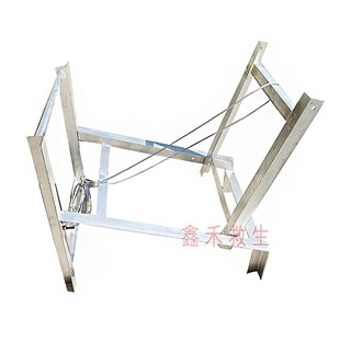 救生筏架子 船用救生筏支架 救生筏抛投式铁架 平放式不锈钢筏架