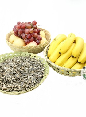 民间特色手工竹编艺术品家居实用型装饰竹篓收纳筐水果盘竹制品