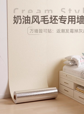 贴墙纸自粘防水防潮掉灰墙专用可撕无痕卧室出租房遮丑装饰墙围贴