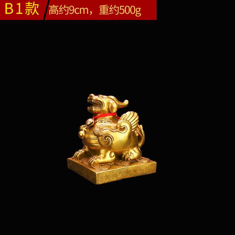貔貅摆件纯铜一对貔恘皮丘小号玄关客厅吧台店Q铺装饰乔迁礼品摆