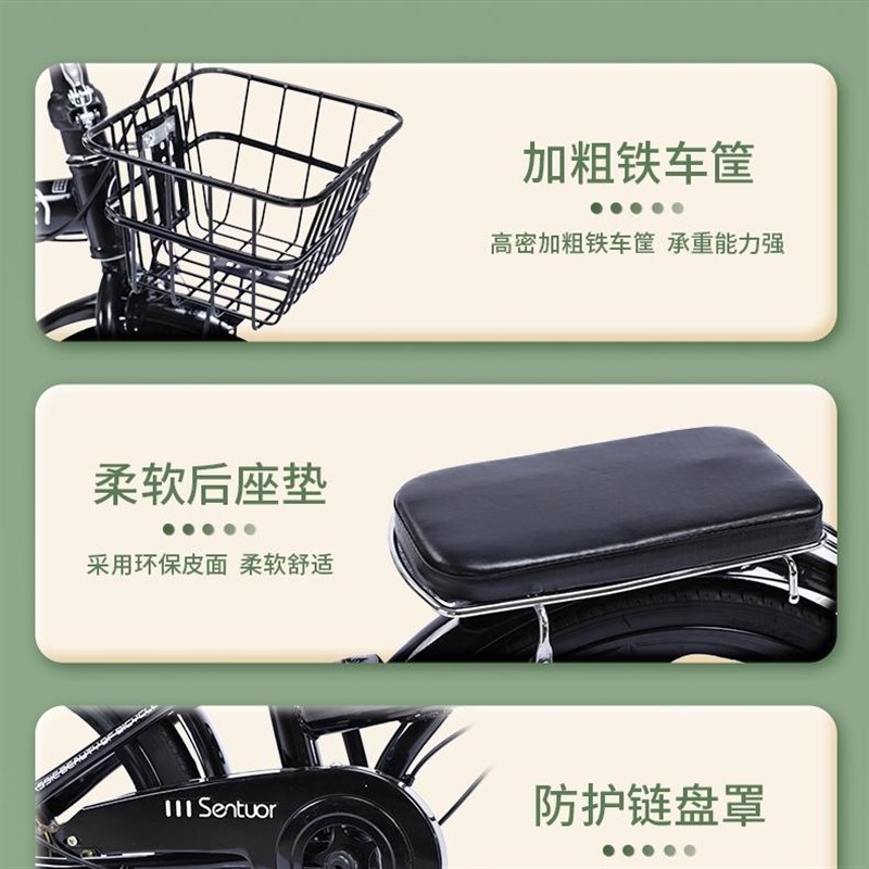 可折叠自行车女款超轻便携变速20寸16免安装男式女士成人小型单车