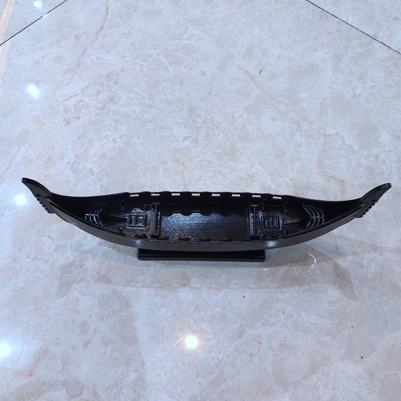 传统龙舟实木帆船模型龙船模型家居饰品工艺船摆件抽象大型摆件