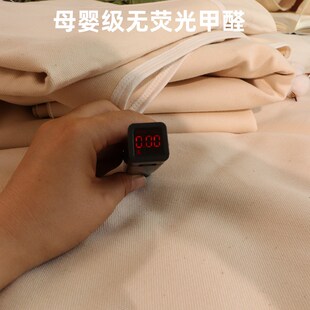 纯棉老粗布凉席家用双人凉席1米5床的凉席老帆布加厚纯棉三件套定