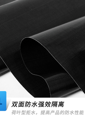黑色帆布鱼池塑料养殖水箱蓄水池加厚刀刮布养鱼池水袋带支架定制