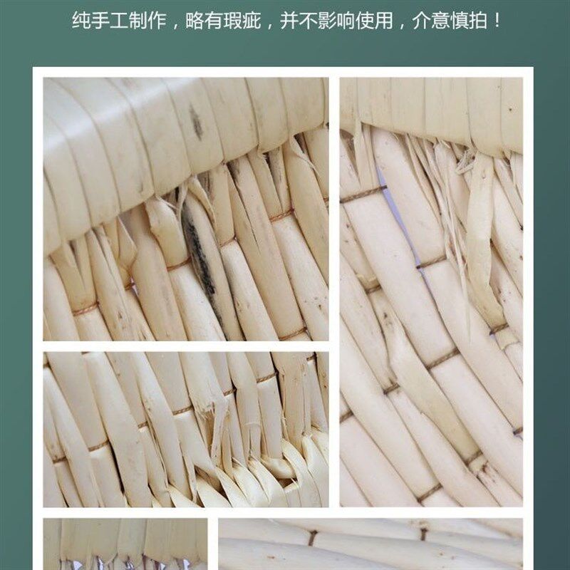 柳编笸箩卤菜现捞筐长方形簸箕馒头收纳筐簸箩干果炒货筐藤编箩筐