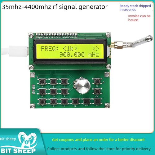 35MHz-4400lMHz射频信号发生器ADF4351信号源模块Type C接口