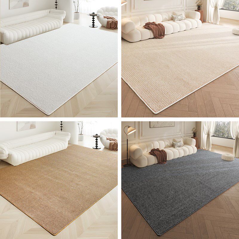 仿剑麻地毯客厅2025新款摄影棚防猫抓卧室沙发房间全铺奶油风地垫