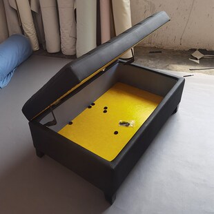 客厅单人沙发凳脚踏凳可收纳凳子家用服装店脚踏储物沙发脚蹬单个