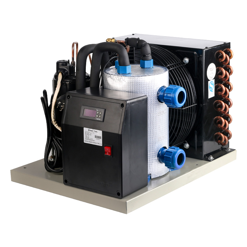 鱼缸冷水机海鲜池鱼池制冷机水族海水降温器小型工业水产冷暖机组