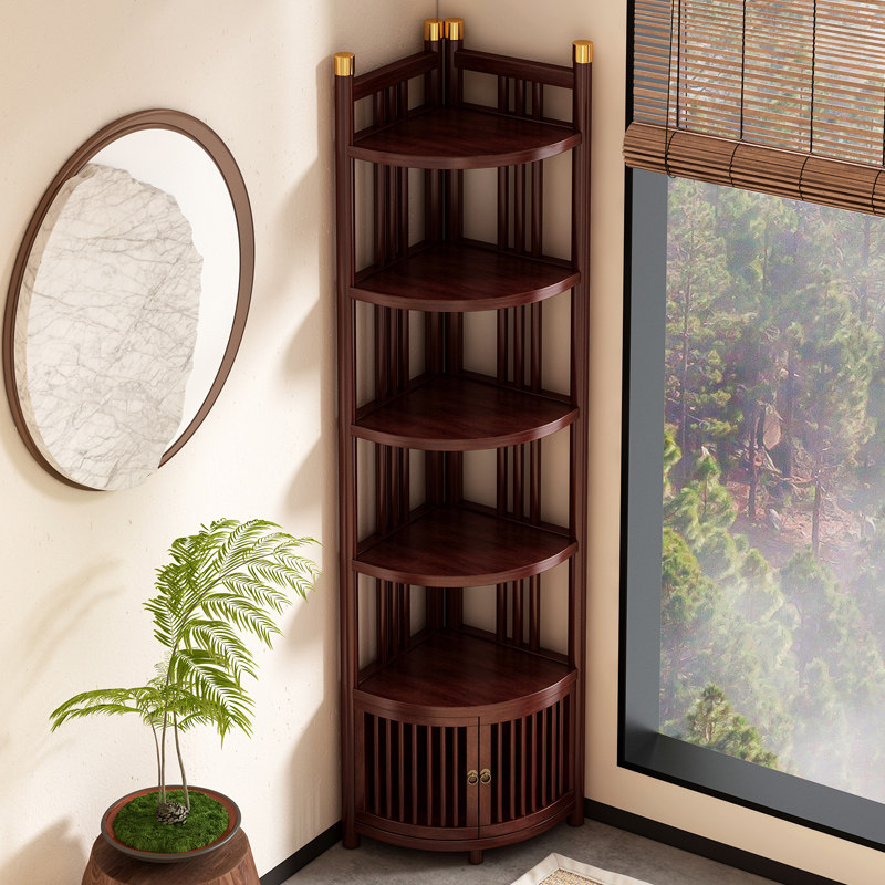 转角柜墙角柜现代简约博古架落地多层收纳拐角置物架储物柜茶叶架,住宅家具,角柜,淘宝优惠券,粉丝福利购,淘宝优惠卷