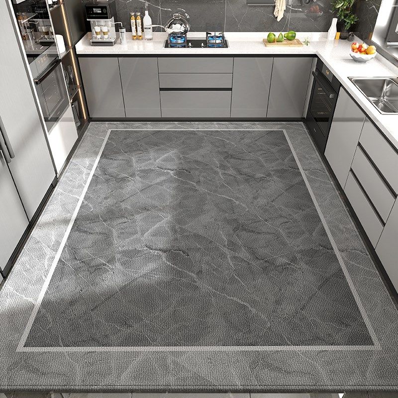 新款整铺加厚厨房地垫防油防水免洗防滑满铺专用地毯耐磨耐脏脚垫,居家布艺,厨房地垫,淘宝优惠券,粉丝福利购,淘宝优惠卷
