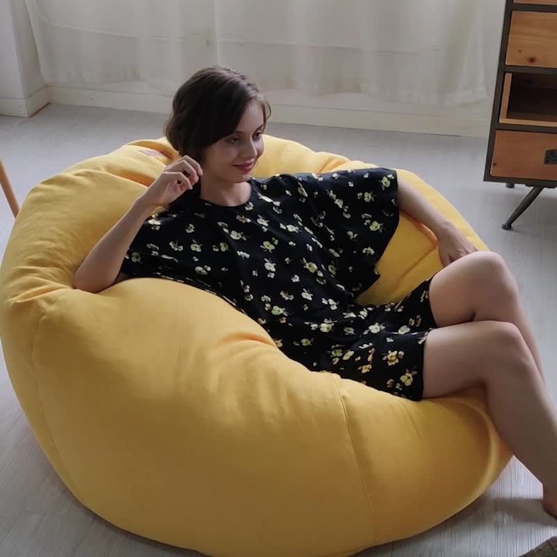 懒人沙发豆袋可躺卧室客厅阳台窝窝沙发可拆洗懒人沙发布艺豆袋,住宅家具,懒人沙发,淘宝优惠券,粉丝福利购,淘宝优惠卷
