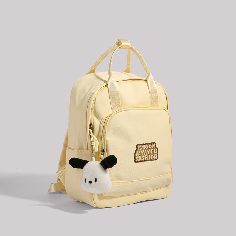 迷你双肩包女生外出旅游研学小背包儿童幼儿园甜甜圈书包女大学生