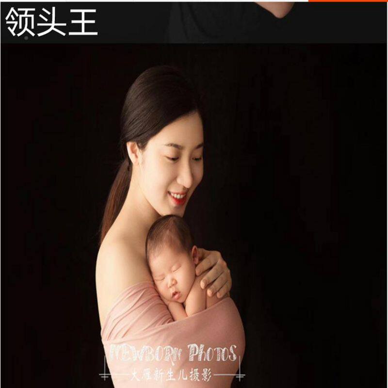 儿童摄影吸光布 拍照道具宝宝拍照毯子 影楼新生儿拍摄黑色背景布