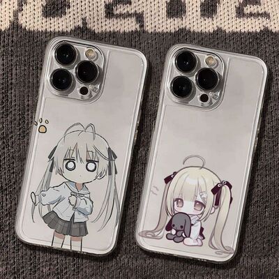春日野穹适用苹果17PROMAX手机壳iPhone16软壳15透明14可爱13防摔