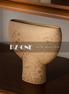 侘寂风客厅壁龛摆件网红民宿酒店样板间房间书架布置软装设计装饰