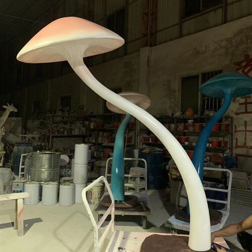 婚庆道具森系发光蘑菇大蘑菇路引水晶厅诧寂风酒店婚礼堂舞台摆件