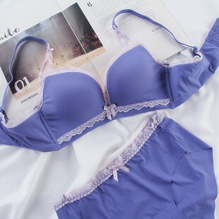 内衣女小胸聚拢2021年新款爆款加厚不空杯平胸专用秋冬季超厚文胸