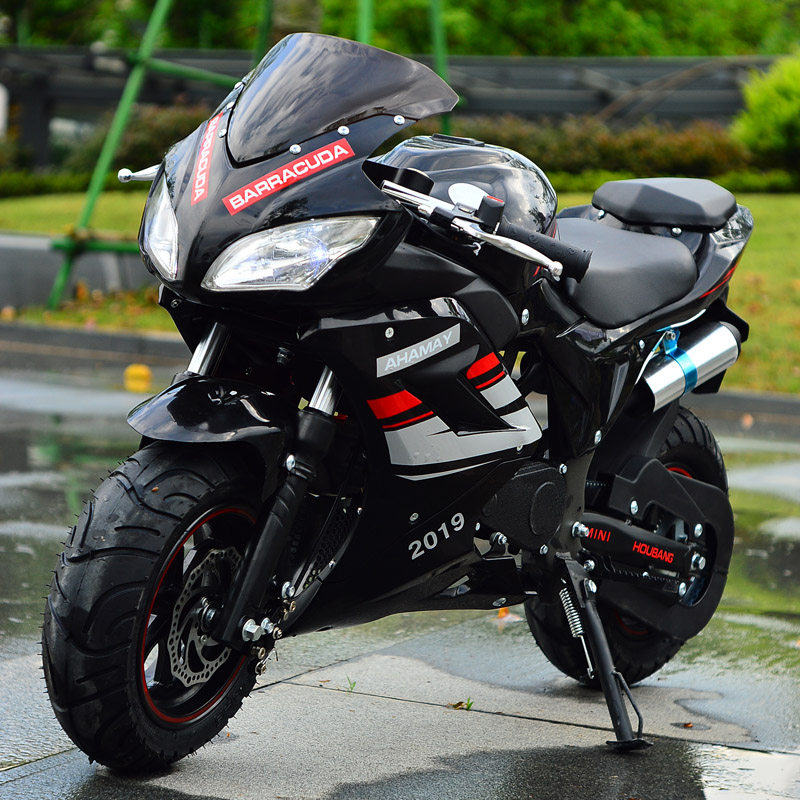 二四冲程中d号儿童小型摩托车迷你小赛跑车小摩托机车49cc50燃汽