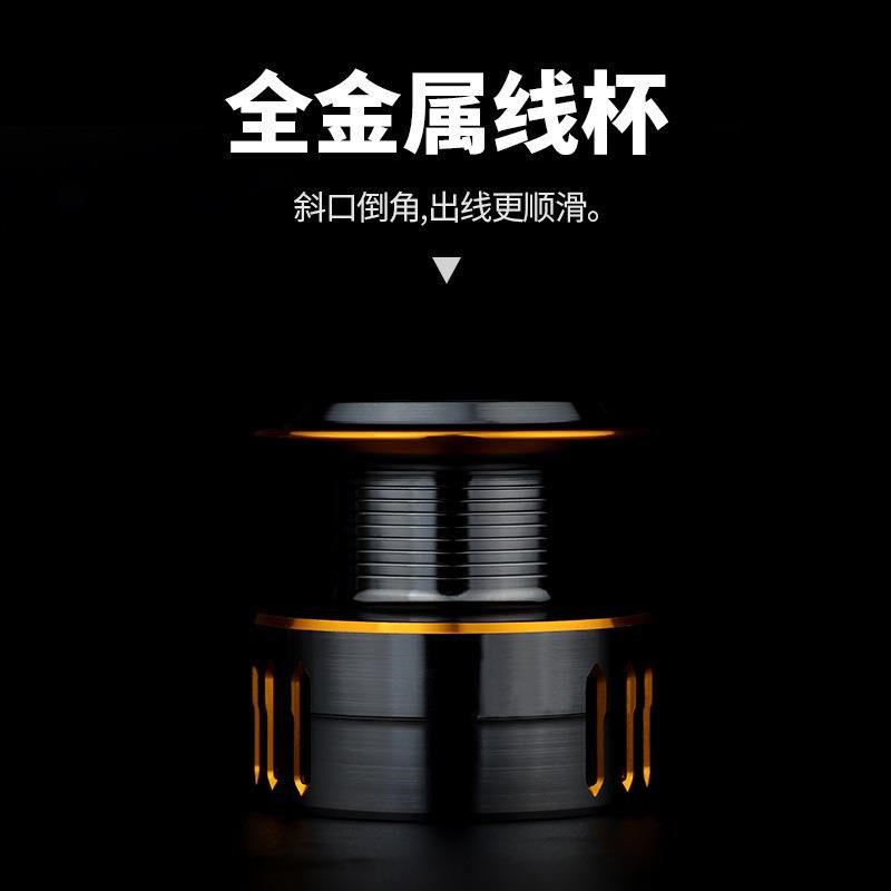 飞鹭全金属纺车轮 海竿锚鱼渔轮鱼线轮 海钓远投渔线轮 鱼轮