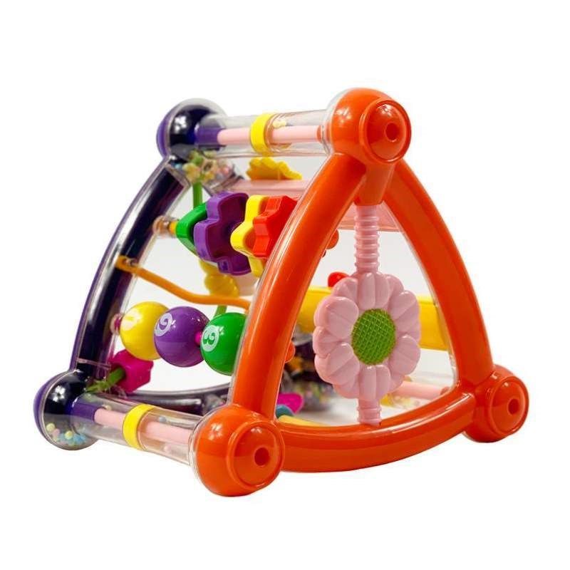 多面体益智玩具三角架女孩男孩宝宝-个6月能力18动手翻转宝宝锻炼,玩具/童车/益智/积木/模型,摇铃,淘宝优惠券,粉丝福利购,淘宝优惠卷