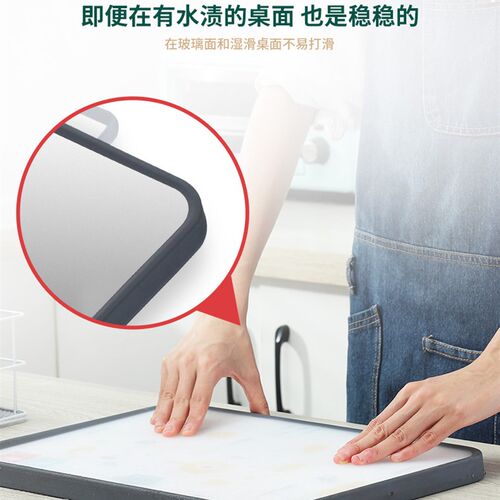 双面砧板304不锈钢厨房大号面板水果案板家用菜板防滑擀面和面板