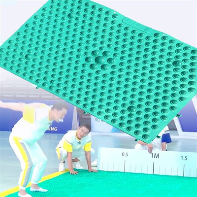 特大超慢跑指压板足底按摩垫家用趾压板40X60cmU原地慢跑加厚防滑