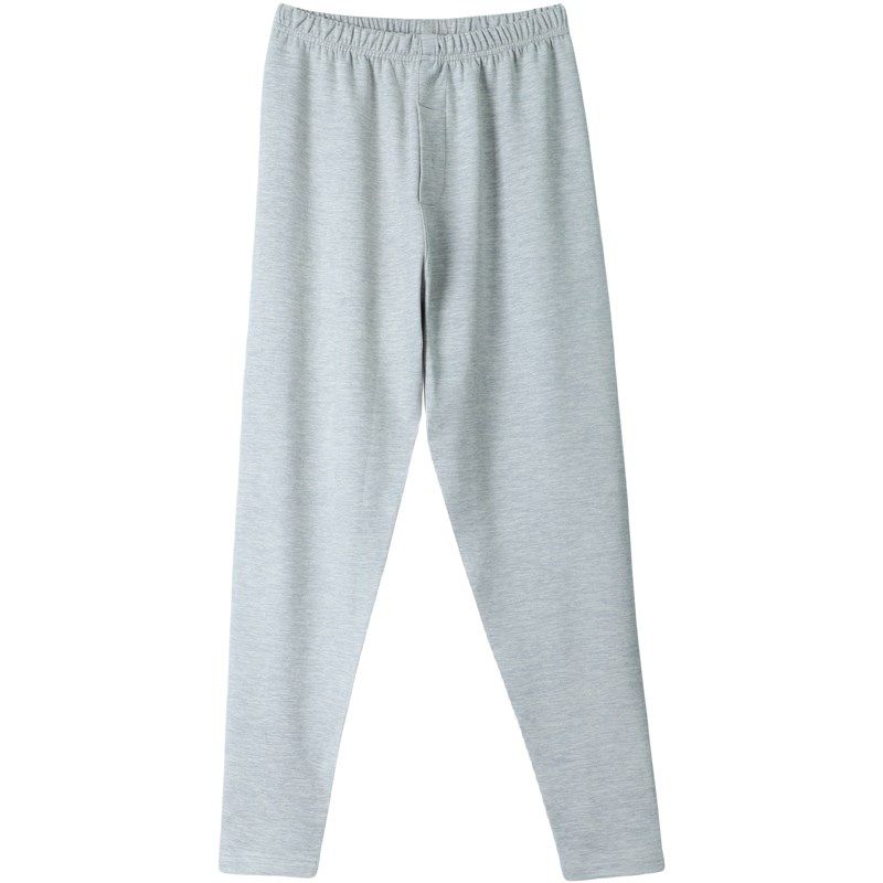 胖男童保暖裤内穿德绒秋裤男孩宽松青少年加肥加大打底裤薄绒衬裤