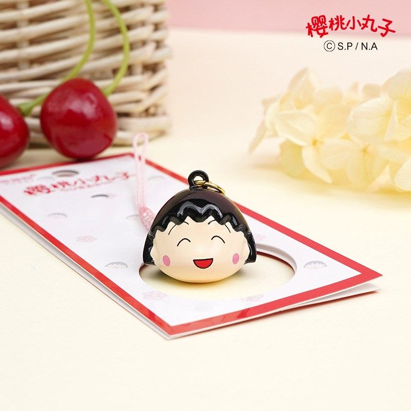 小丸子手机链钥匙扣挂饰绳日式水音铃铛包挂件U盘吊坠女饰品礼物,节庆用品/礼品,钥匙扣,淘宝优惠券,粉丝福利购,淘宝优惠卷