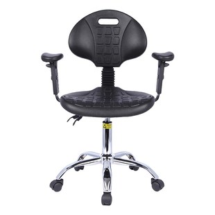 防静电椅子车间用无尘实验室升降工作靠背椅流水线PU发泡旋转椅子